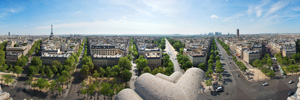 Arc de Triomphe Panorama